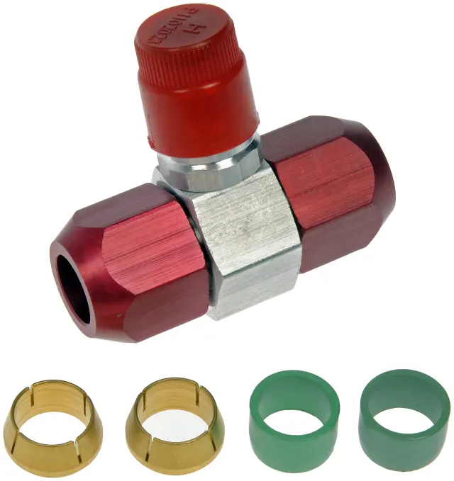 800968 - : Service Port Tee for 1/2 High Pressure Side Line for Dorman Image