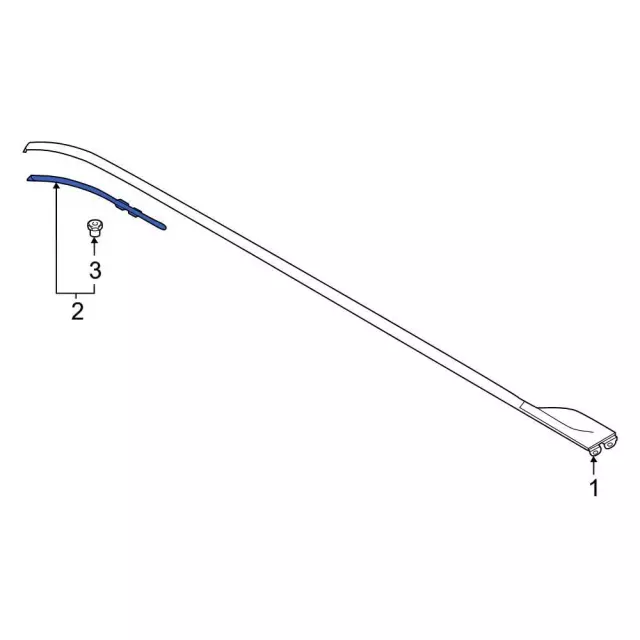 LB5Z7850002D - Body: Retainer for Ford: Explorer, Police Interceptor Utility Image