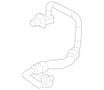 4632708000 - Cooling System: Return Line for Mercedes-Benz Image