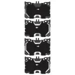 4000187100 - Brake: Disc Brake Pad Set for DYNAMIC FRICTION Image