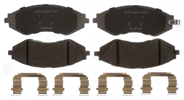 14D1035CHF1 - : Front Brake Pad Set for ACDelco Image