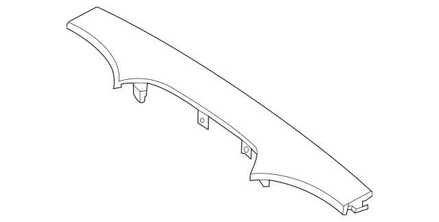 223694470364 - Instrument Panel/Center Console/Linings: Trim Strip for Mercedes-Benz: Maybach S580, Maybach S680, S500, S580, S580e, S63 AMG E Performance Image