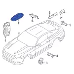 FR3Z15K601C - Electrical: Transmitter for Ford: Mustang Image