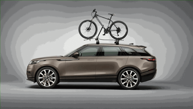Roof Mounted Bike Carrier - Wheel Mounted - Land-Rover (VPLZR0186)