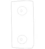 85458707 - Body: Switch for Mercedes-Benz Image