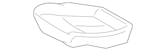 21992045469E38 - Body: Cushion Cover for Mercedes-Benz Image