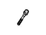 F3DZ6065A - Engine: Engine Cylinder Head Bolt for Ford: Aerostar, Probe, Ranger, Taurus, Tempo, Windstar | Mercury: Sable, Topaz, Villager Image