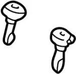 876030W001 - Body: Headrest Guide for INFINITI: G20, QX4 Image