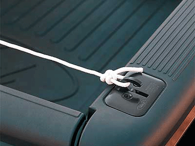 XL3Z99000A64AA - Exterior: Stainless Steel Bed Hooks for Ford: F-150 Image