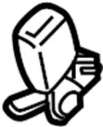 888426HF0C - Electrical: Outer Buckle for INFINITI: Q50 Image