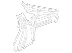 2536308501 - Body: Inner Quarter Reinforced for Mercedes-Benz Image