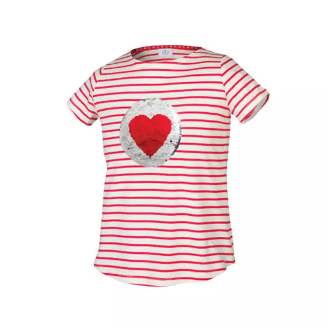 Mer Youth Reversible Sequin T-Shirt (Amb - Mercedes-Benz (1443891-24)