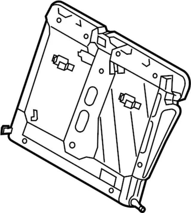 886515DA3A - Body: Seat Back Frame for INFINITI: QX30 Image