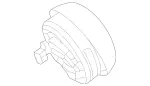 86025049E38 - Electrical: Driver Air Bag for Mercedes-Benz Image