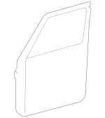 4637206205 - : Door Shell for Mercedes-Benz Image