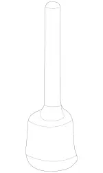 2203280179 - Springs, Suspension and Hydraulics: Rubber Grommet for Mercedes-Benz: S430, S55 AMG Image