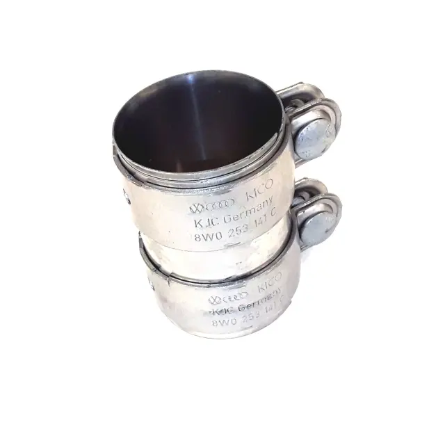 8W0253141C - Exhaust: Resonator Clamp for Audi Image