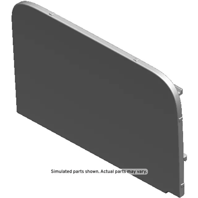 23366083 - : Part# 23366083 Black Carbon Metallic Passenger Side Door Inside Handle Bolt Finish Cap for Chevrolet: Silverado 1500, Silverado 1500 LD, Silverado 2500 HD, Silverado 3500 HD | GMC: Sierra 1500, Sierra 1500 Limited, Sierra 2500 HD, Sierra 3500 HD Image