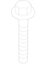 7716 - : Bolt And Washer Assembly for Mercedes-Benz Image