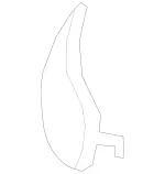 23888093019999 - : Tow Eye Cap for Mercedes-Benz Image