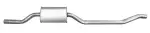 78299 - : Prebent Exhaust Pipe for AP Exhaust Image