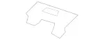 2578857302 - Attachment Parts: Cover Flap for Mercedes-Benz Image