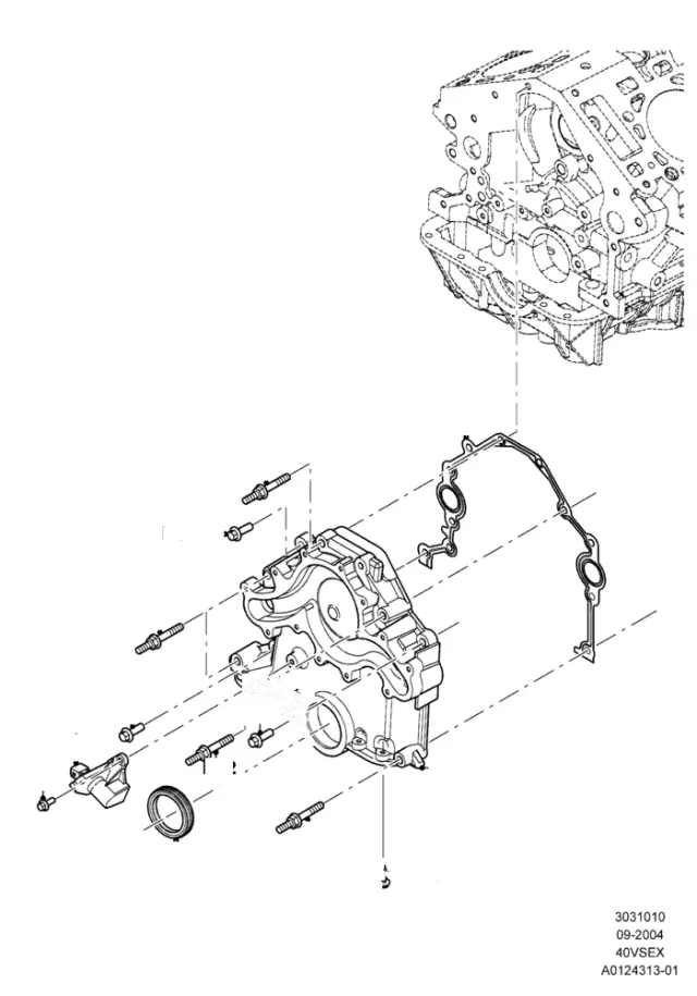 5L2Z6C315A - Electrical: Crankshaft Sensor for Ford Image