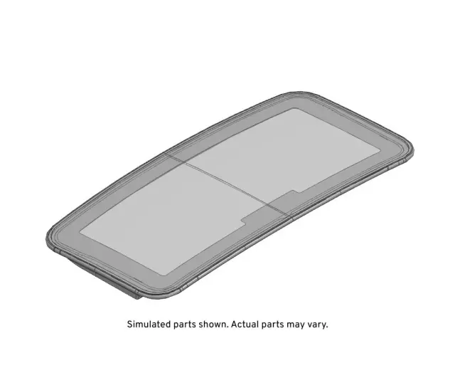 95443502 - : Part# 95443502 Sunroof Window for Chevrolet: Sonic Image