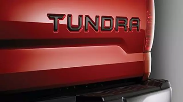 Tailgate Badge Insert, Black - Toyota (PT948-34150-20)