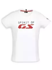 WOMENSSPIRITOFGSTSHIRTWHITE - : Womens Spirit of GS T-Shirt for BMW-Motorrad Image