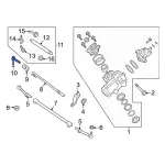 PC3Z3A131H - : Tie Rod for Ford: F-250 Super Duty, F-350 Super Duty Image