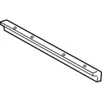 F37Z8340602A - Body: Upper Molding for Ford: Ranger Image