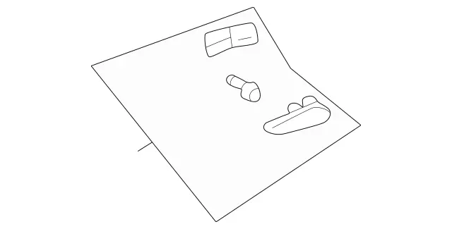 46376002619051 - Body: Handle, Inside for Mercedes-Benz Image