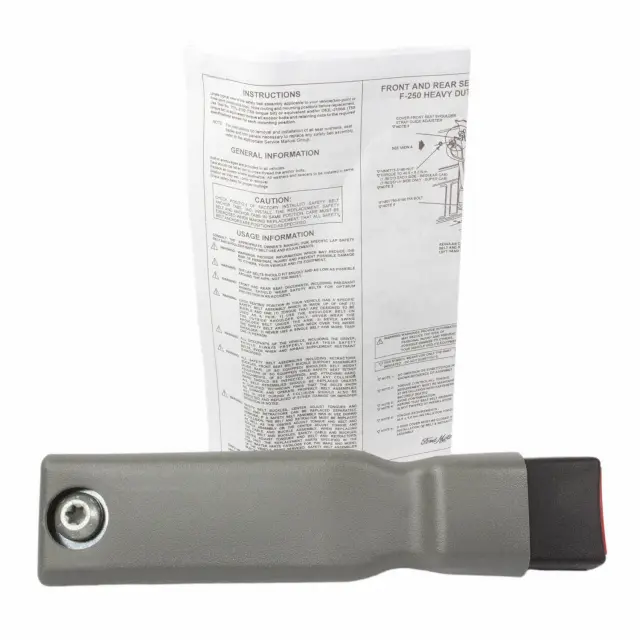 6C3Z7861202AA - Electrical: Buckle for Ford: F-250 Super Duty, F-350 Super Duty, F-450 Super Duty, F-550 Super Duty Image