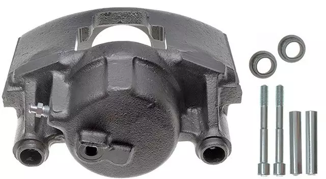 Front Passenger Side Disc Brake Caliper Assembly (Friction Ready Non-Coated), Remanufactured - GM (19140992)