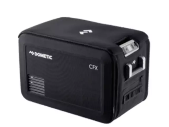 19432535 - Merchandise: Cooler Protective Cover By Dometic for Buick: Enclave, Encore, Encore GX, Envision, Envista, Regal Sportback, Regal TourX | Cadillac: CT4, CT5, CT6, Escalade, Escalade ESV, LYRIQ, XT4, XT5, XT6 | Chevrolet: Blazer, Bolt EUV, Bolt EV, Camaro, Colorado, Equinox, Express 2500, Express 3500, Express 4500, Impala, Malibu, Silverado 1500, Silverado 1500 LTD, Silverado 2500 HD, Silverado 3500 HD, Silverado EV, Sonic, Spark, Suburban, Tahoe, Trailblazer, Traverse, Trax | GMC: Acadia, Canyon, Savana 2500, Savana 3500, Savana 4500, Sierra 1500, Sierra 1500 Limited, Sierra 2500 HD, Sierra 3500 HD, Terrain, Yukon, Yukon XL Image