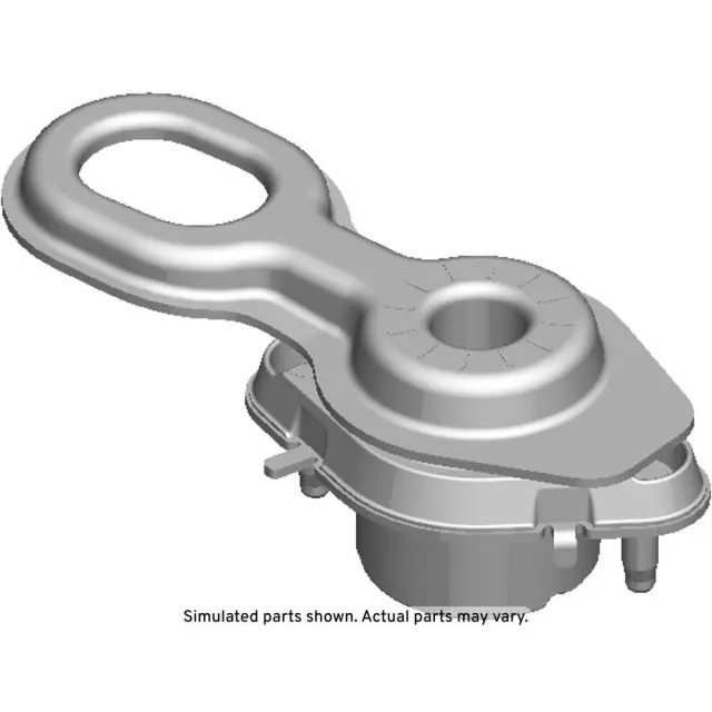 85732501 - Body: Mount Cushion for Chevrolet: Silverado 2500 HD, Silverado 3500 HD | GMC: Sierra 2500 HD, Sierra 3500 HD Image