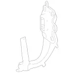 2116201531 - Cowl, Front Panel: Console for Mercedes-Benz Image