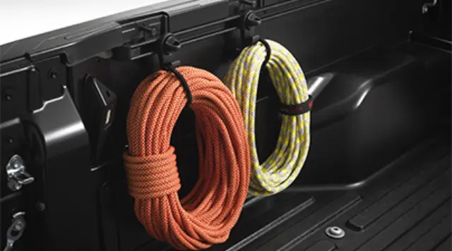 PT27800160 - Exterior: Mini Tie Down Hooks | Set of 2 | 2007-2022 Tundra | 2005-2022 Tacoma for Toyota Image