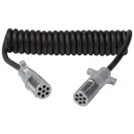 87110 - : UltraLink™ Power Cords, 12' w/12" Lead, Coiled for Grote Lighting Image