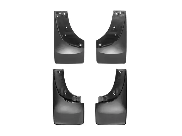 110005120005 - Accessories: Black MudFlap No-Drill DigitalFit® MudFlap Kit for WeatherTech Image