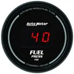 6363 - : GAUGE, FUEL PRESSURE, 2 1/16", 100PSI, DIGITAL, BLACK DIAL W/ RED LED for AutoMeter Image
