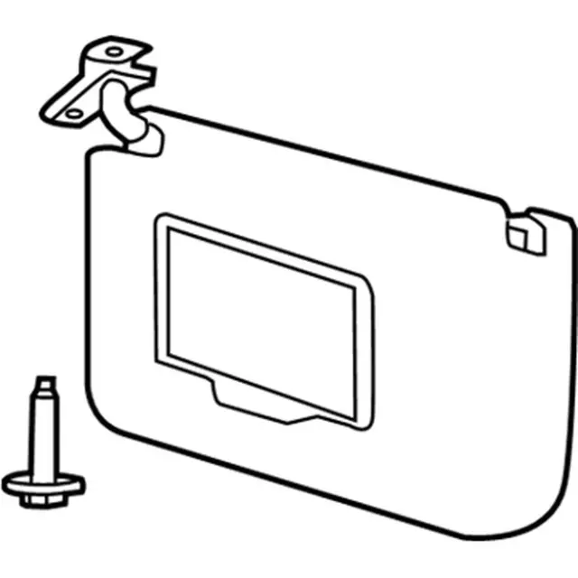 GL3Z1504104CC - Body: Sun-visor for Ford Image
