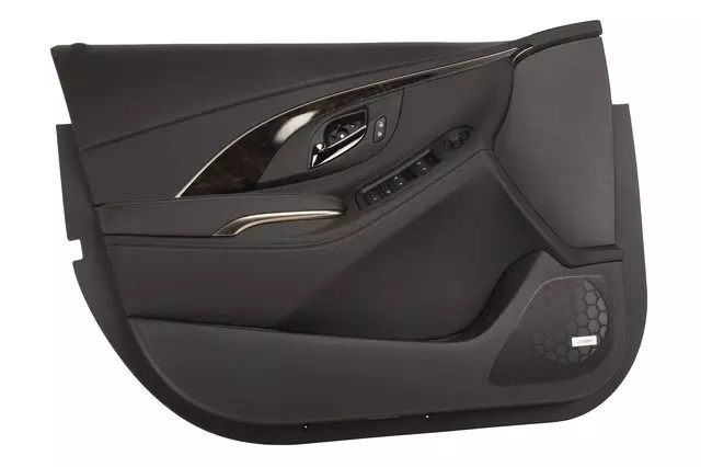Jet Black Front Driver Side Door Trim - GM (26204228)