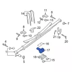 LC3Z5598C - : Spacer for Ford: F-250 Super Duty, F-350 Super Duty Image