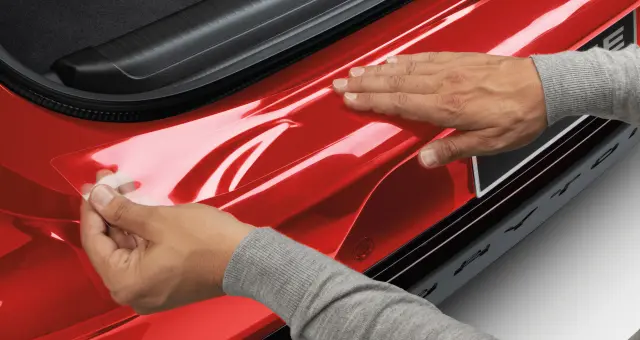 82219214AA - Exterior Accessories: Rear Bumper Protection Film for Mopar Image