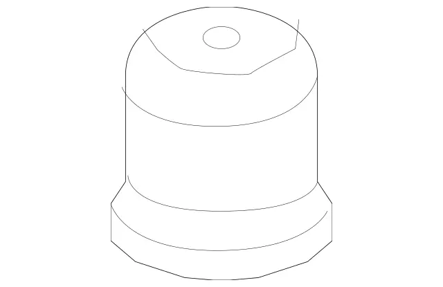 3230201 - Springs, Suspension and Hydraulics: Dust Cap for Mercedes-Benz: 180A, 180b, 220a, A220, A35 AMG, CLA250, CLA35 AMG, CLA45 AMG, CLA45 AMG S, EQB 250+, EQB 300, EQB 350, GLA250, GLA35 AMG, GLB250, GLB35 AMG Image image