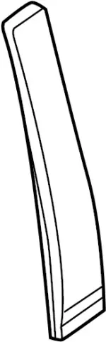 822D21MA0A - Body: Applique for Infiniti Image