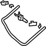 885723JA0A - Body: Handle for Infiniti Image