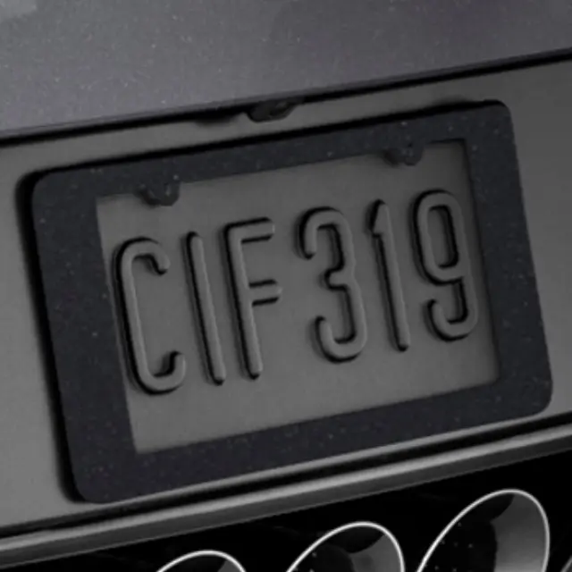 22910406 - Exterior: License Plate Holder for GM Image